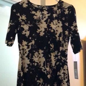 Black and white Short sleeve dress